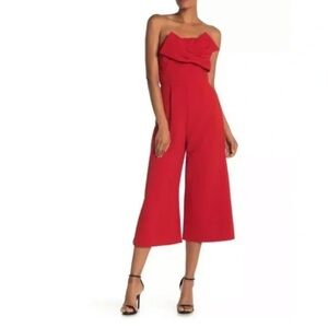 One one six strapless jumpsuit